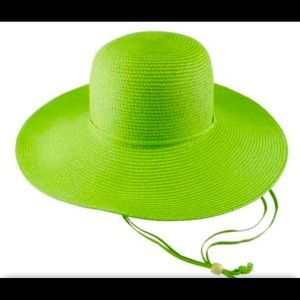 👒💚NWOT💚👒Lady’sGreenWide Brim Hat💚👒